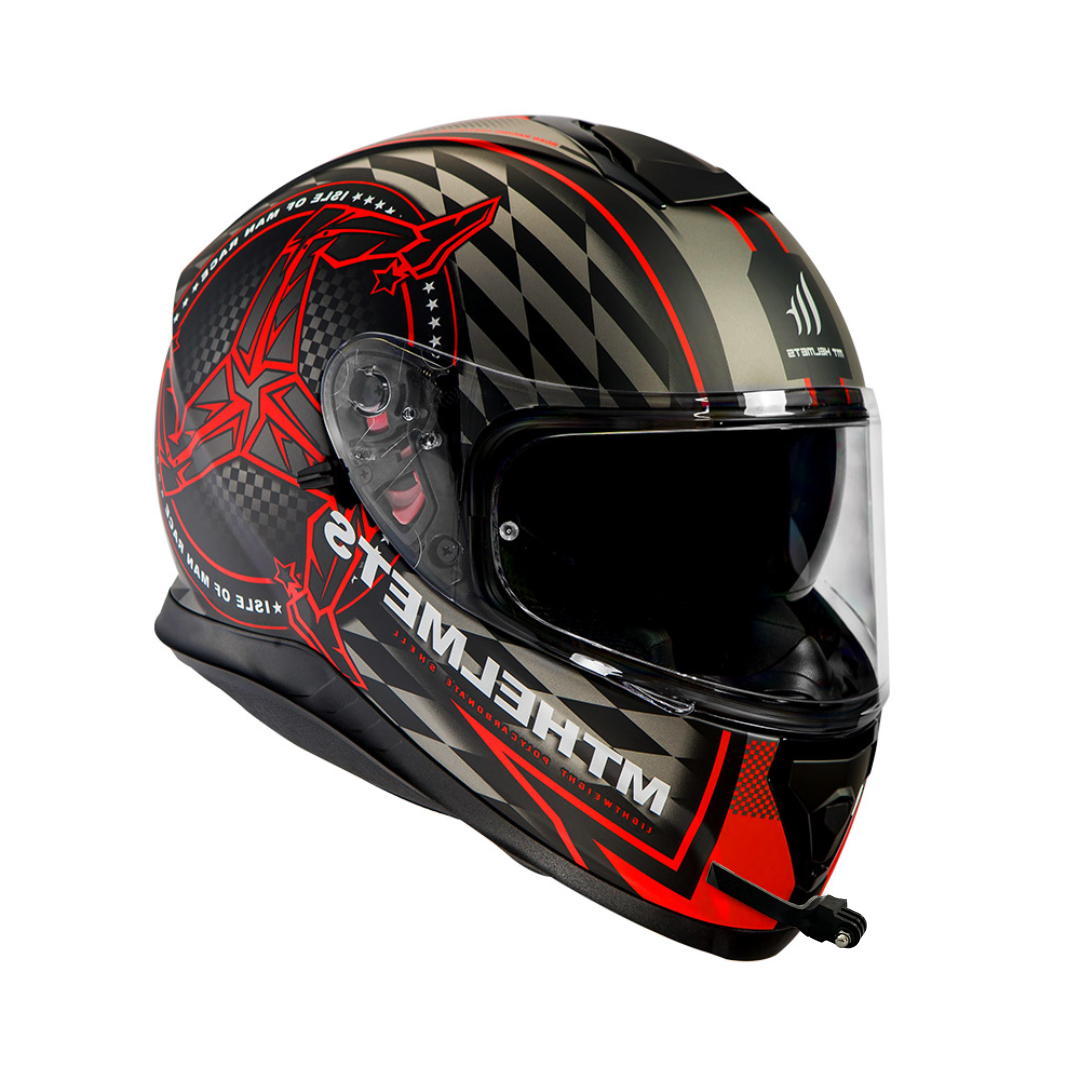 Best Helmet Chin Mount Setup for MT Thunder 3 SV – MotoRadds