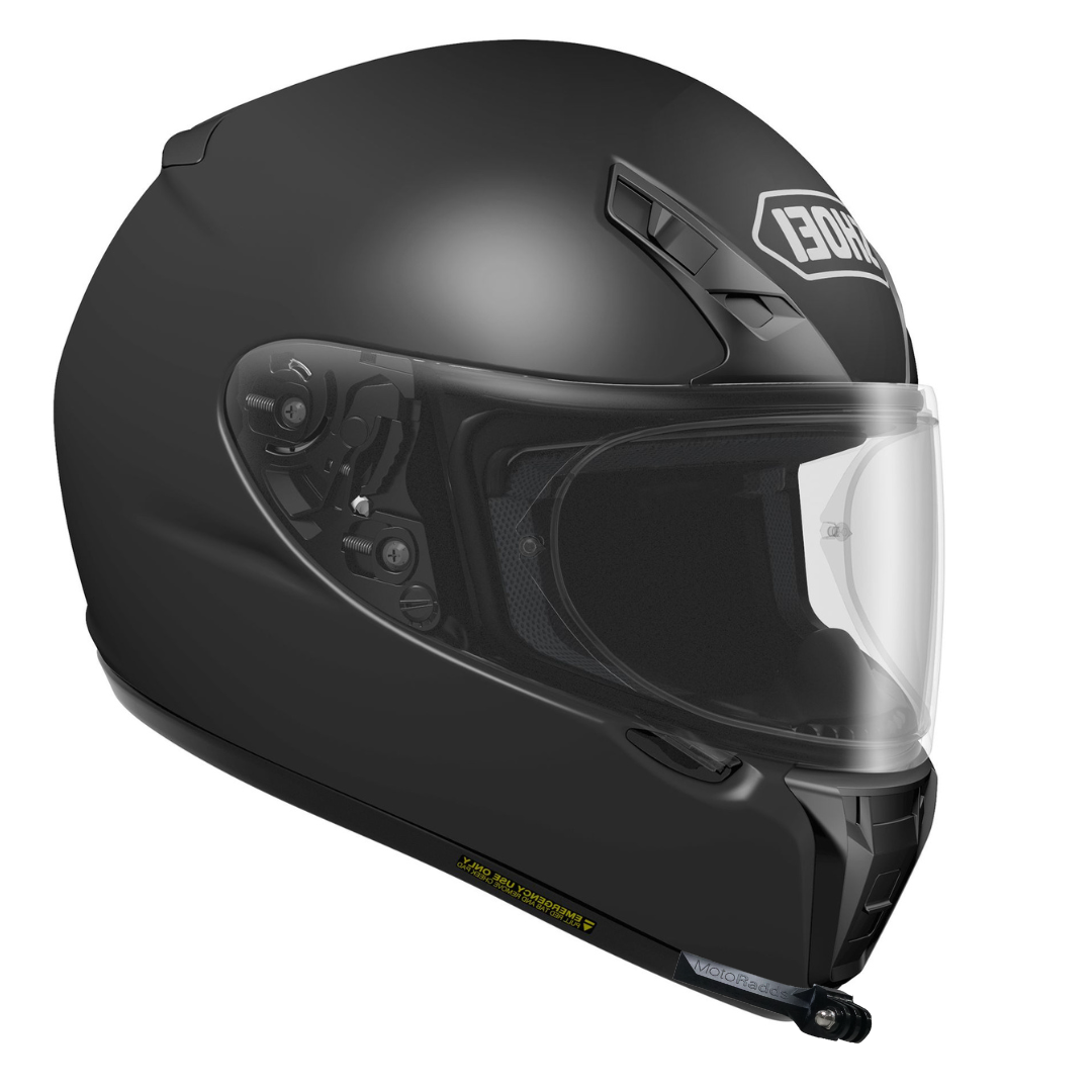 Best Helmet Chin Mount Setup for SHOEI RF SR MotoRadds