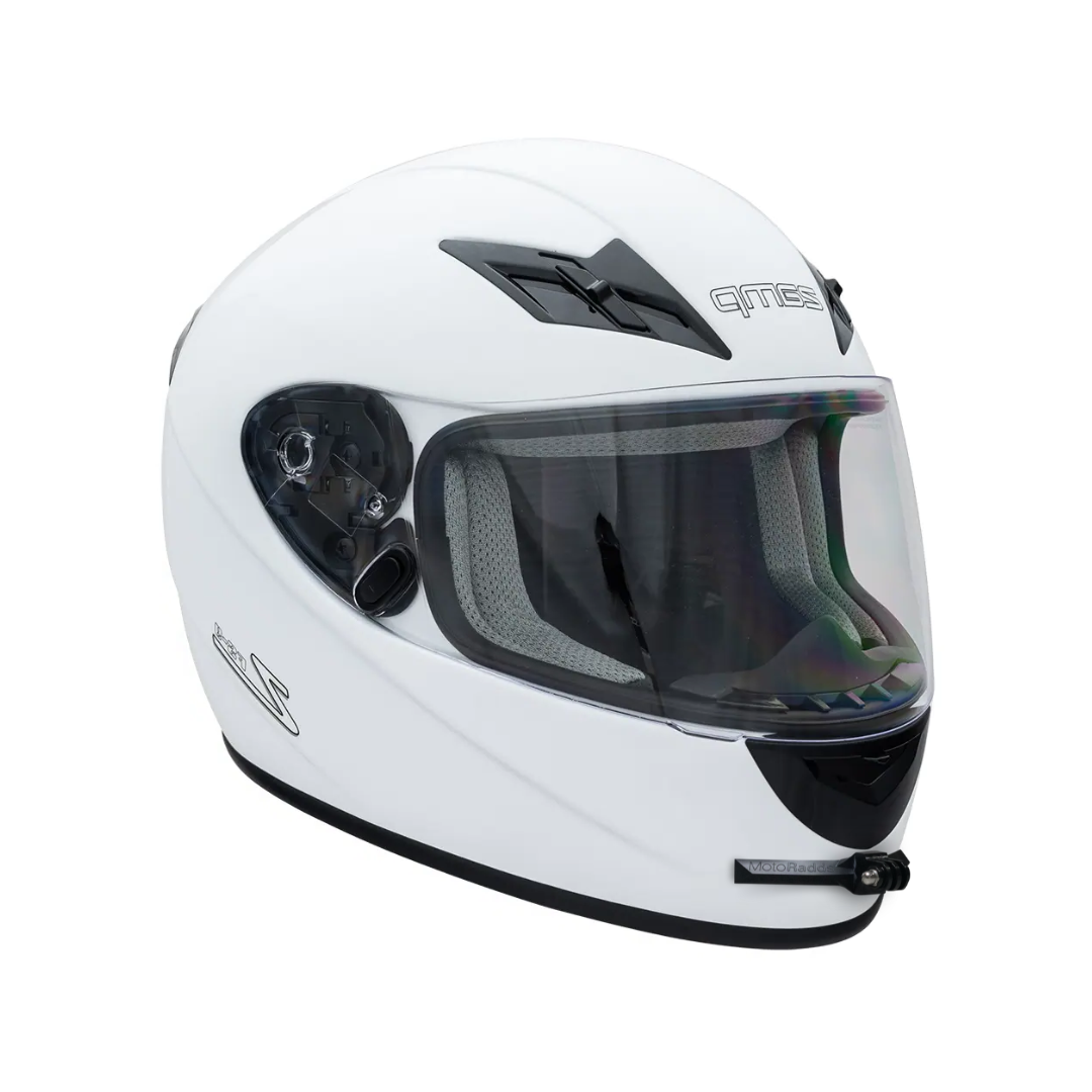 gopro fullface helm FLEX Slim Universal Flexible Motorcycle Helmet Chin Mount Ghost White