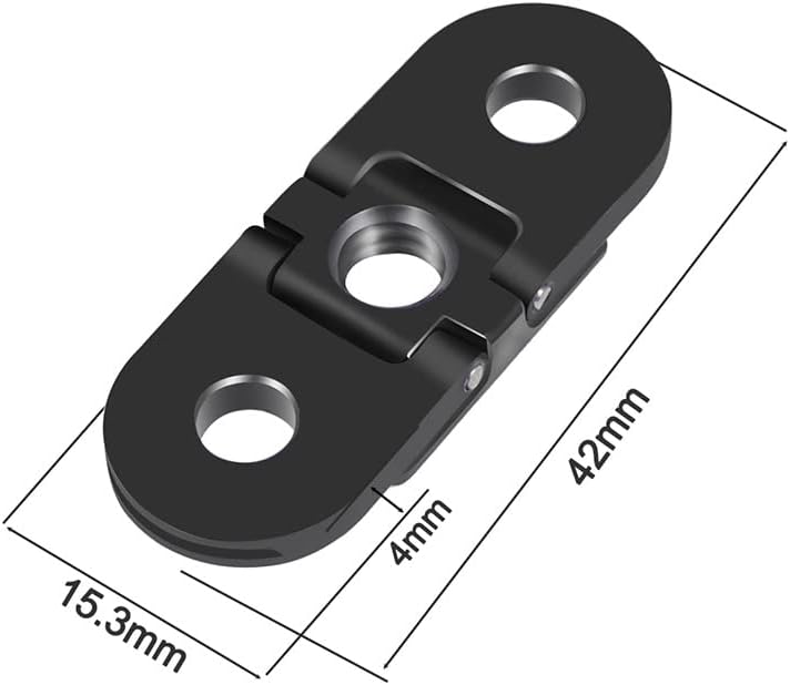 Replacement Folding Fingers for GoPro Hero 8/9/10/11 and Hero MAX with 1/4 Tripod Mount