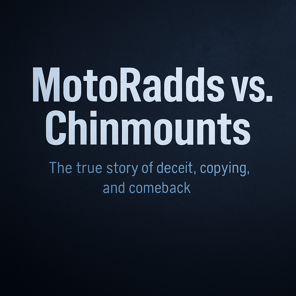 The Truth About "Chinmounts" vs. MotoRadds