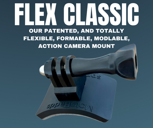 FLEX Classic - flexible, formable, moldable action camera mount