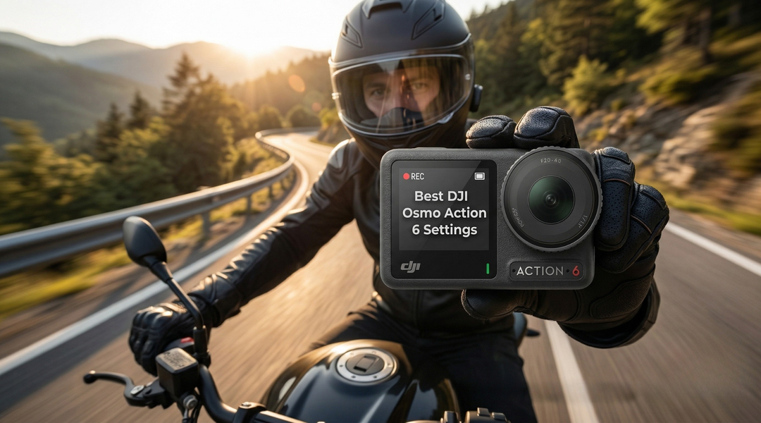 Best DJI Osmo Action 6 Settings for Motorcycle Riding