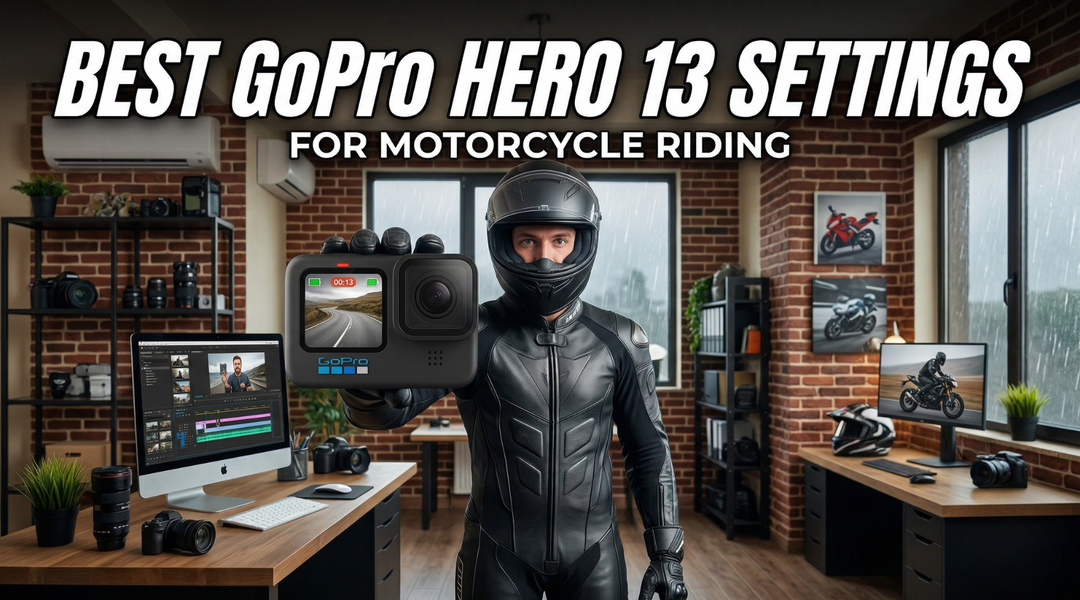 Best GoPro Hero 13 Black Settings for Motorcycle Riding