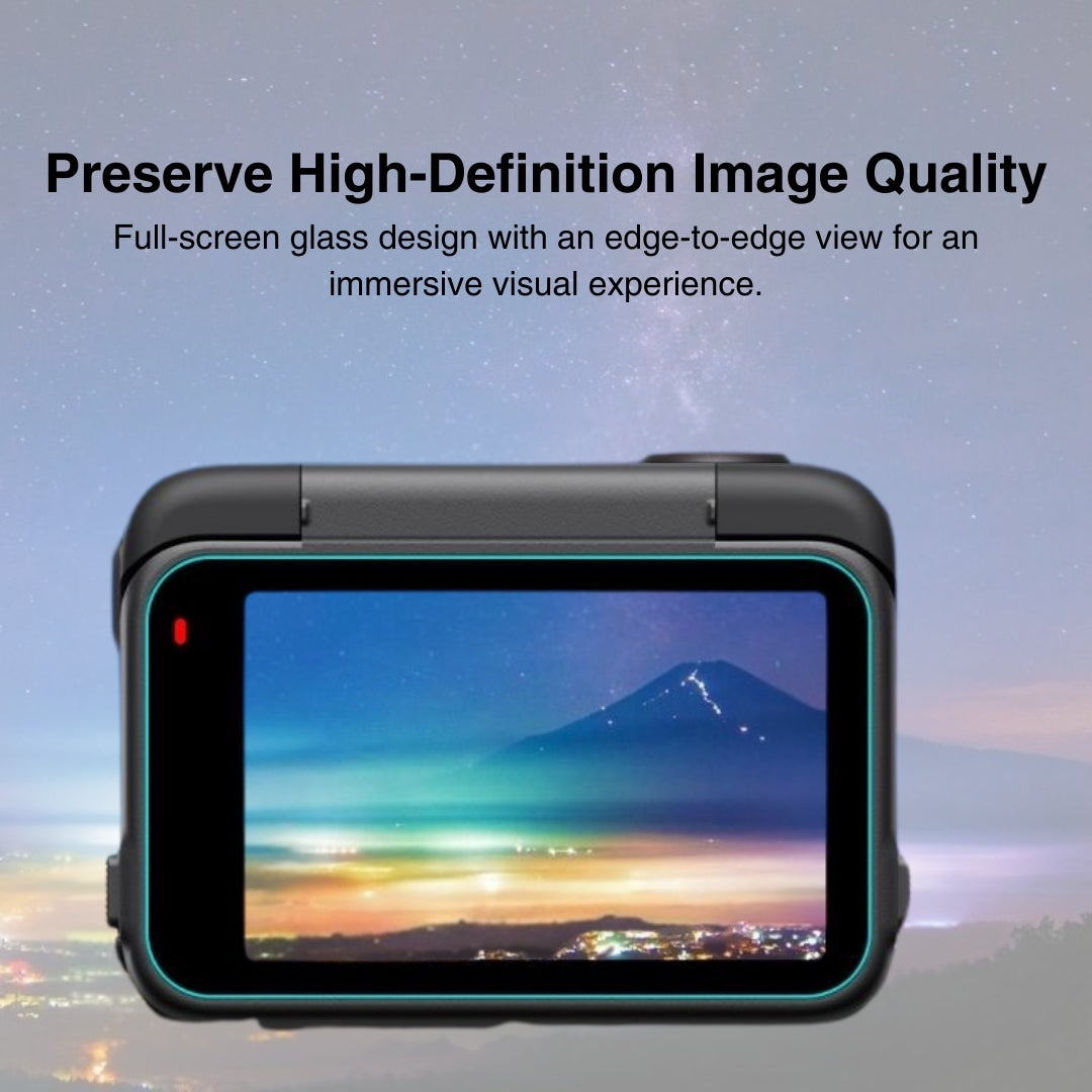 Tempered Glass Screen and Lens Protector for Insta360 Ace Pro 2