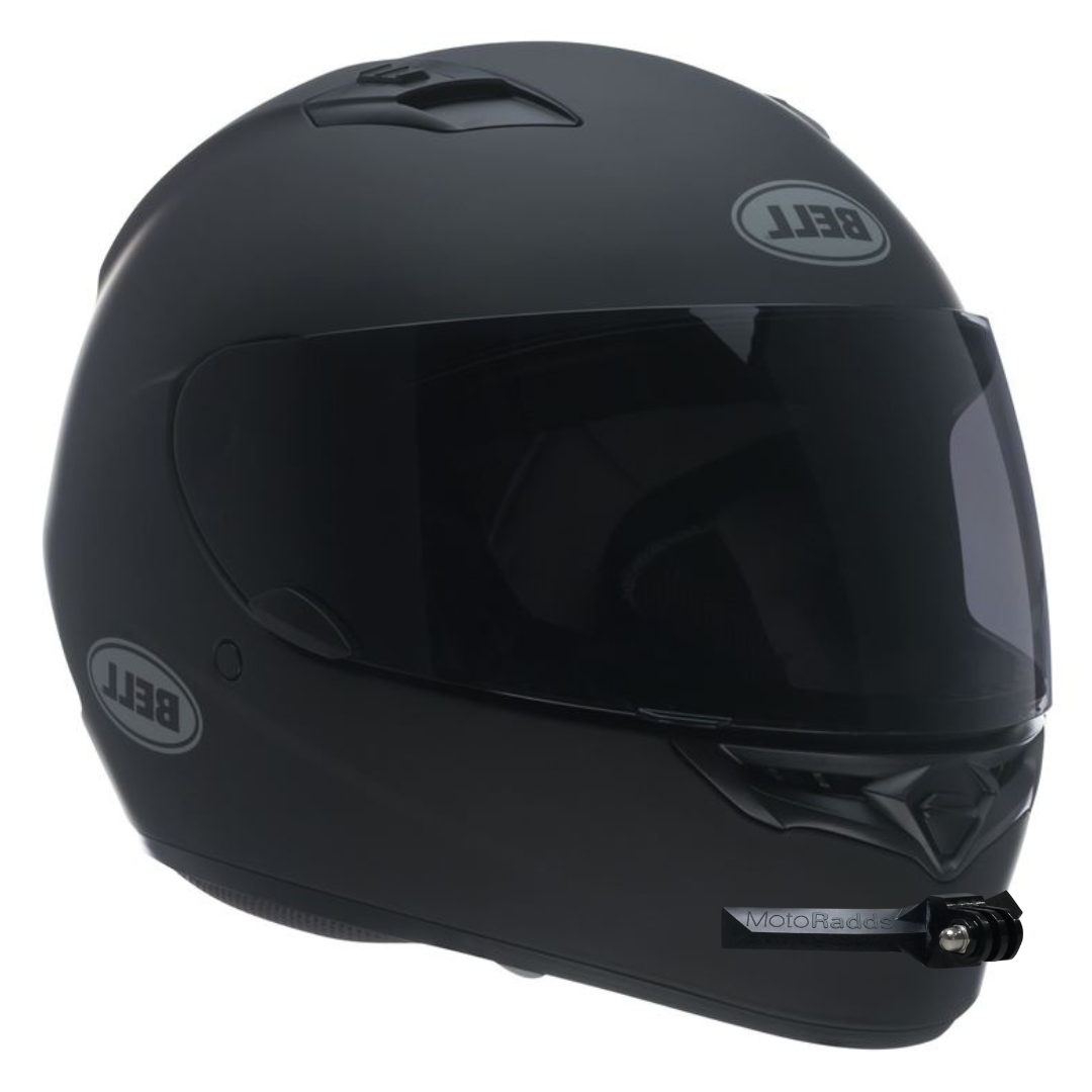 GoPro helmet chin mount for BELL Qualifier, front side angle view