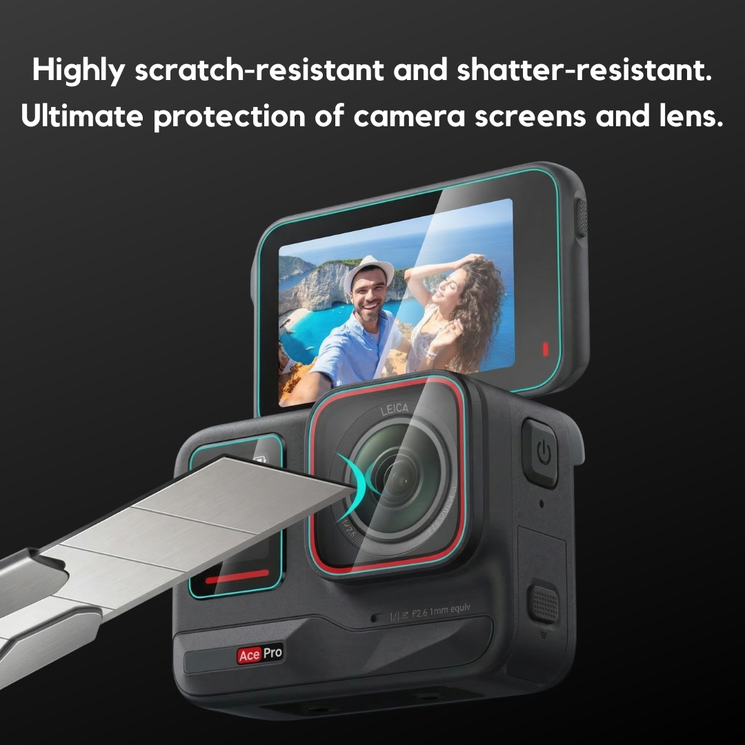 Tempered Glass Screen Protector for Insta360 Ace Pro
