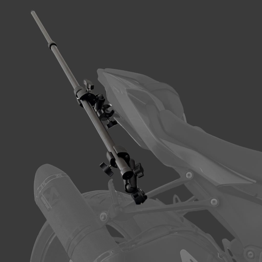 Hyper-Stable Dual-Point 360º Extendable Selfie Stick for