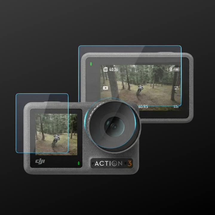 Tempered Glass Screen Protector for DJI Osmo Action 3