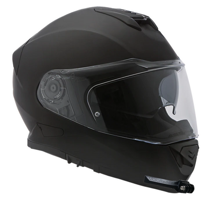 GoPro helmet chin mount for DAYTONA Detour, front side angle view