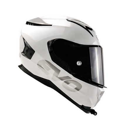GoPro helmet chin mount for EVO AR-01, front side angle view