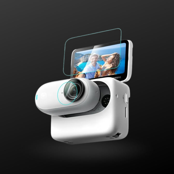 Tempered Glass Screen and Lens Protector for Insta360 GO 3S
