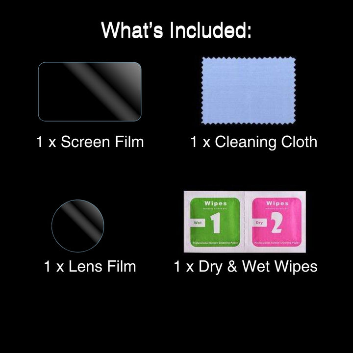 Tempered Glass Screen and Lens Protector for Insta360 GO 3S