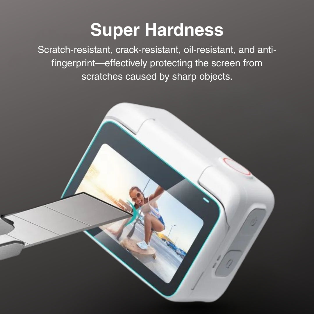 Tempered Glass Screen and Lens Protector for Insta360 GO 3S