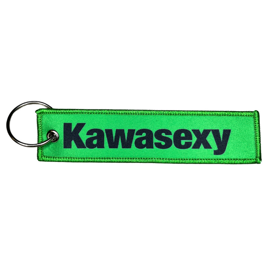 "Kawasexy" Textile Keytag