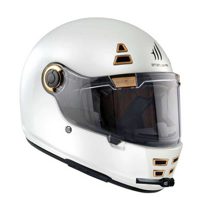 GoPro helmet chin mount for MT Jarama, front side angle view
