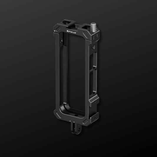 Metal Protective Housing Cage for Insta360 X4 with Cold Shoe Base and Tripod Adapter