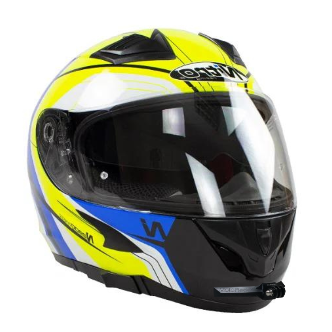 GoPro helmet chin mount for NITRO N2300, front side angle view