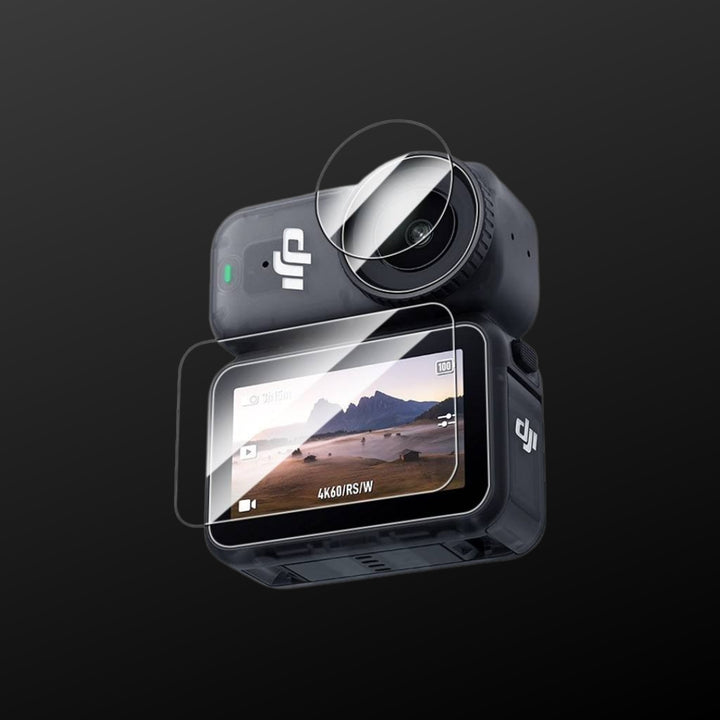 Tempered Glass Screen and Lens Protector for DJI Osmo Action Nano