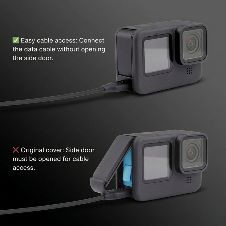USB-C Access Door for GoPro Hero 13/12/11/10/9