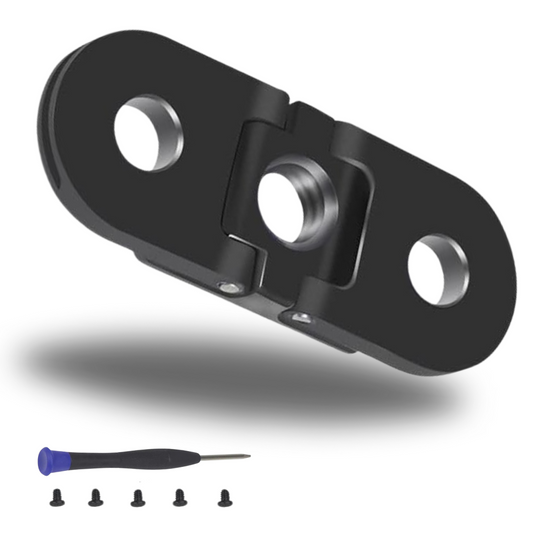 Replacement folding finger mount bracket for GoPro Hero 8,9,10, 11 and MAX includes screwdriver and screws
