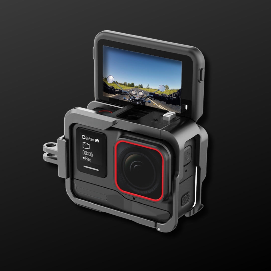 Vertical Shooting Metal Protective Frame for Insta360 Ace Pro
