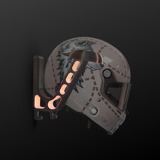 Motorcycle Helmet Wall Mount