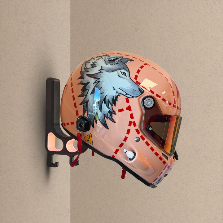 Motorcycle Helmet Wall Mount