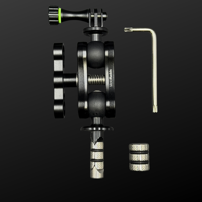 [Pre-Order] X-Pand Mount - Fork Stem, Axle, and Bar End Camera Mount