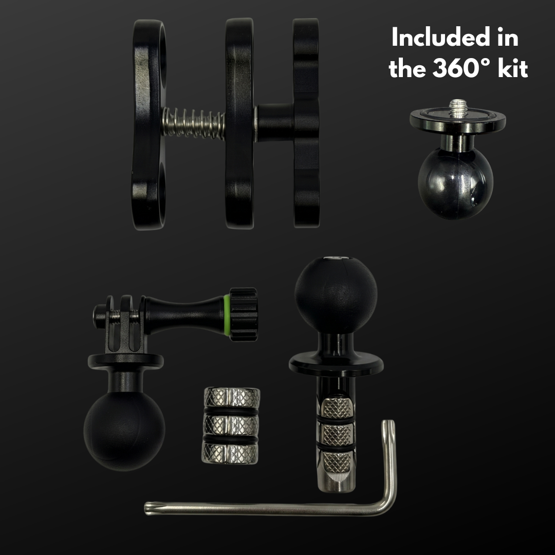 X-Pand Mount - Fork Stem, Axle, and Bar End Camera Mount