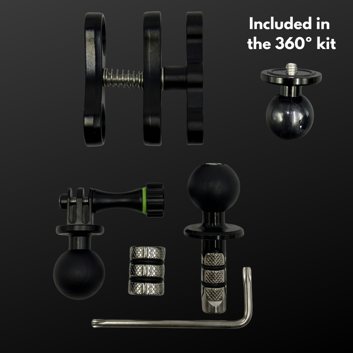 X-Pand Mount - Fork Stem, Axle, and Bar End Camera Mount