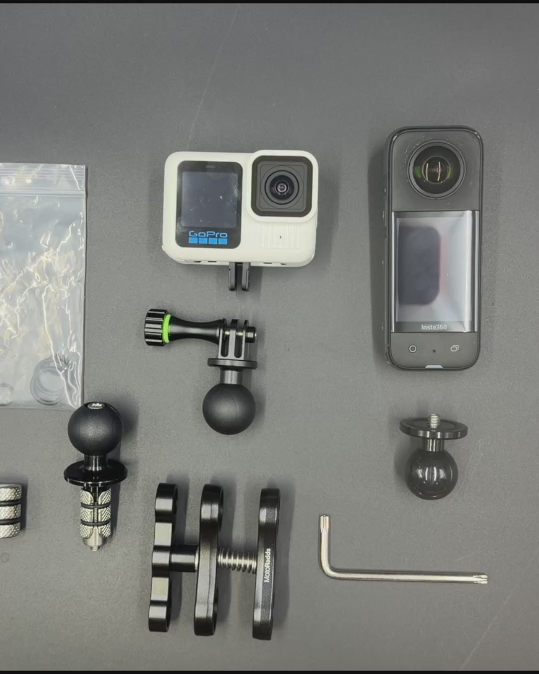 [Pre-Order] X-Pand Mount - Fork Stem, Axle, and Bar End Camera Mount