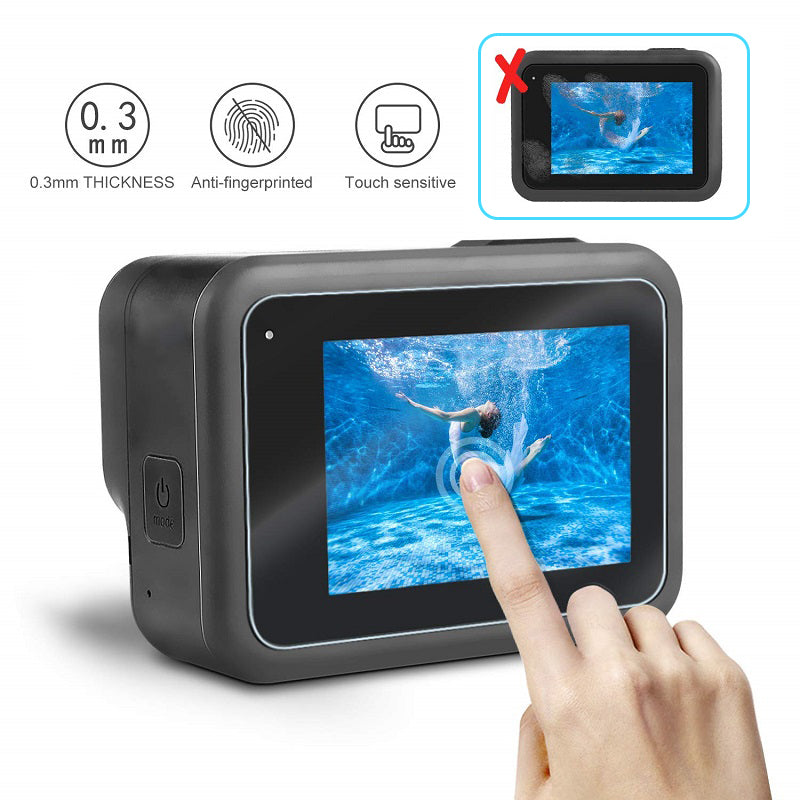 Protector de pantalla de cristal para GoPro Hero 8