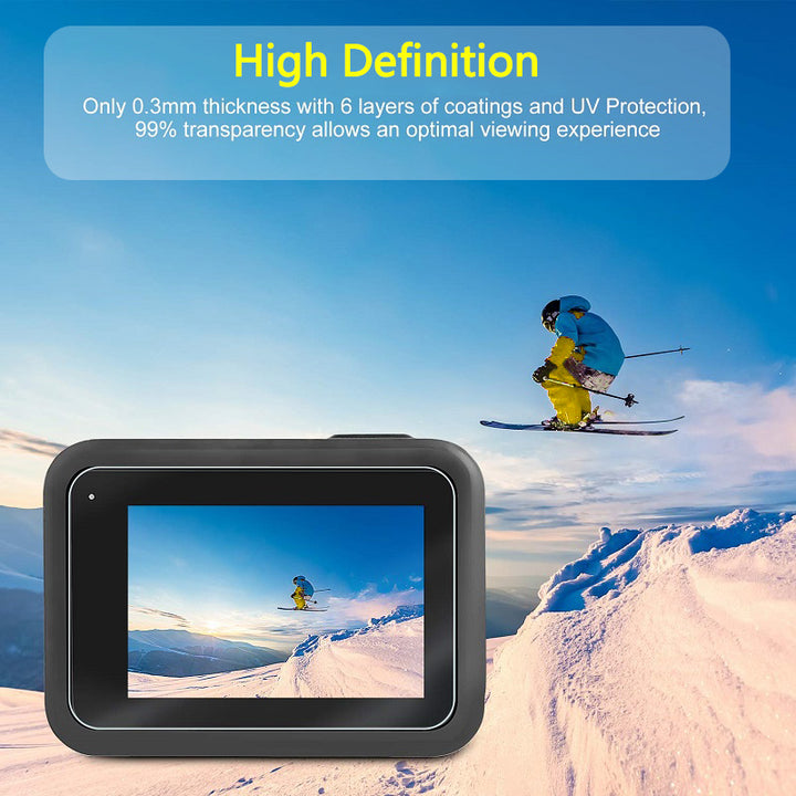 Protector de pantalla de cristal para GoPro Hero 8